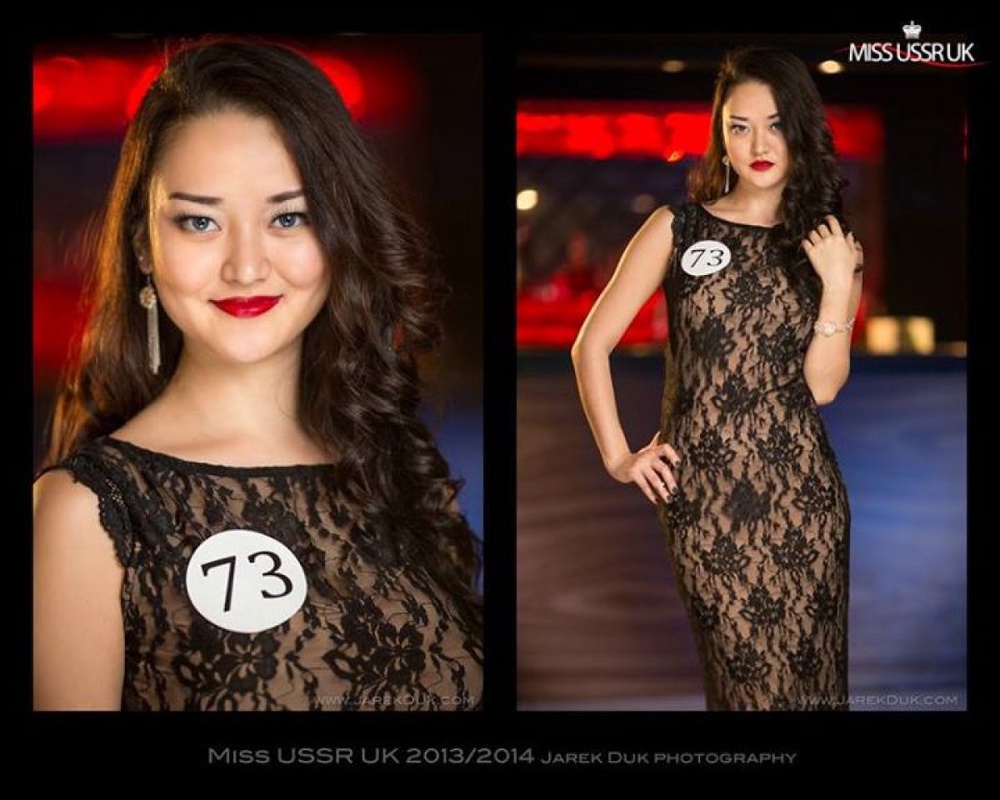 Участница "Мисс СССР-2014" от Казахстана Мадина Кудайбергенова. Фото с сайта www.missussr.co.uk.