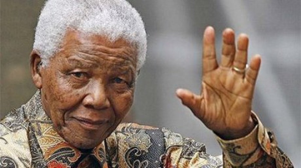 Нельсон Мандела. Фото с сайта РИА Новости
