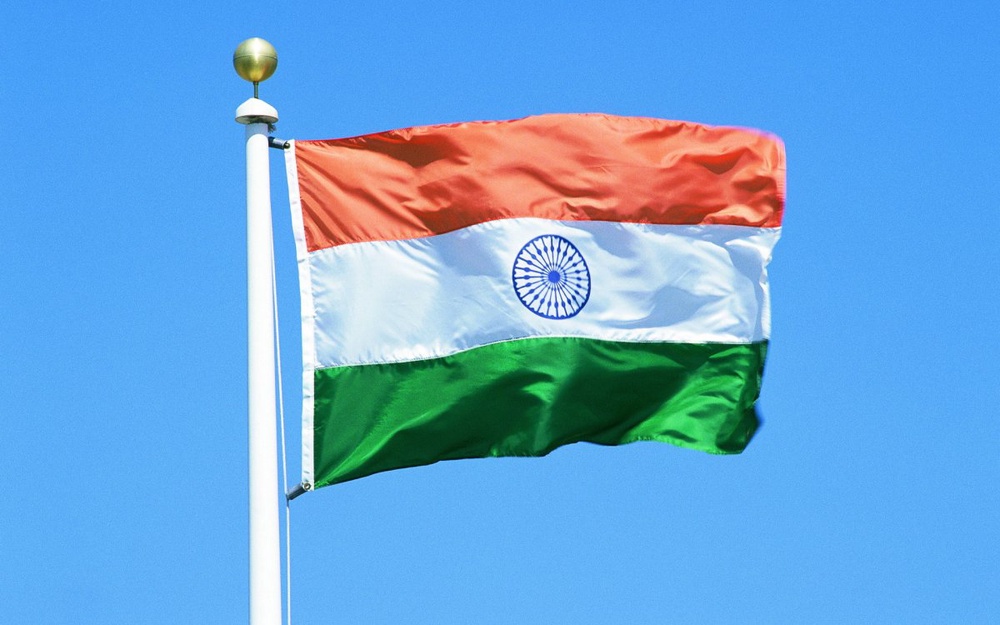 Флаг Индии. Фото: motto.net.ua 