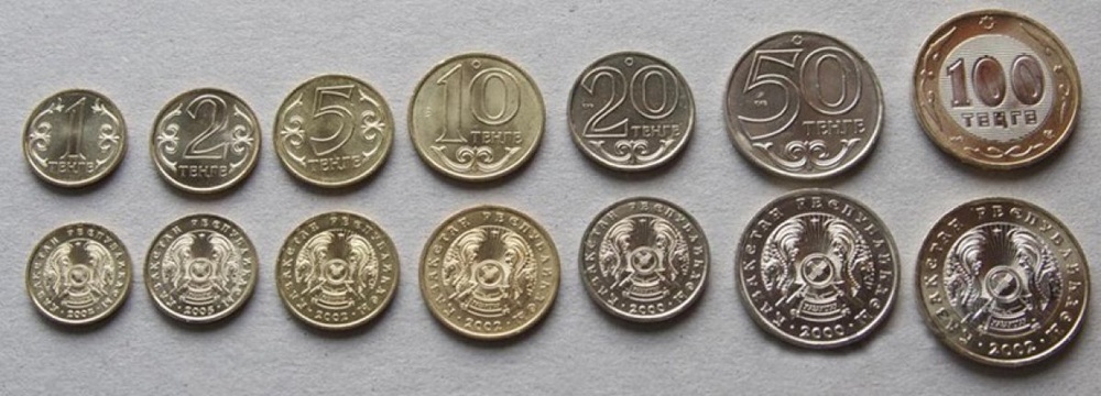 Монеты Казахстана. Фото coins.lave.ru