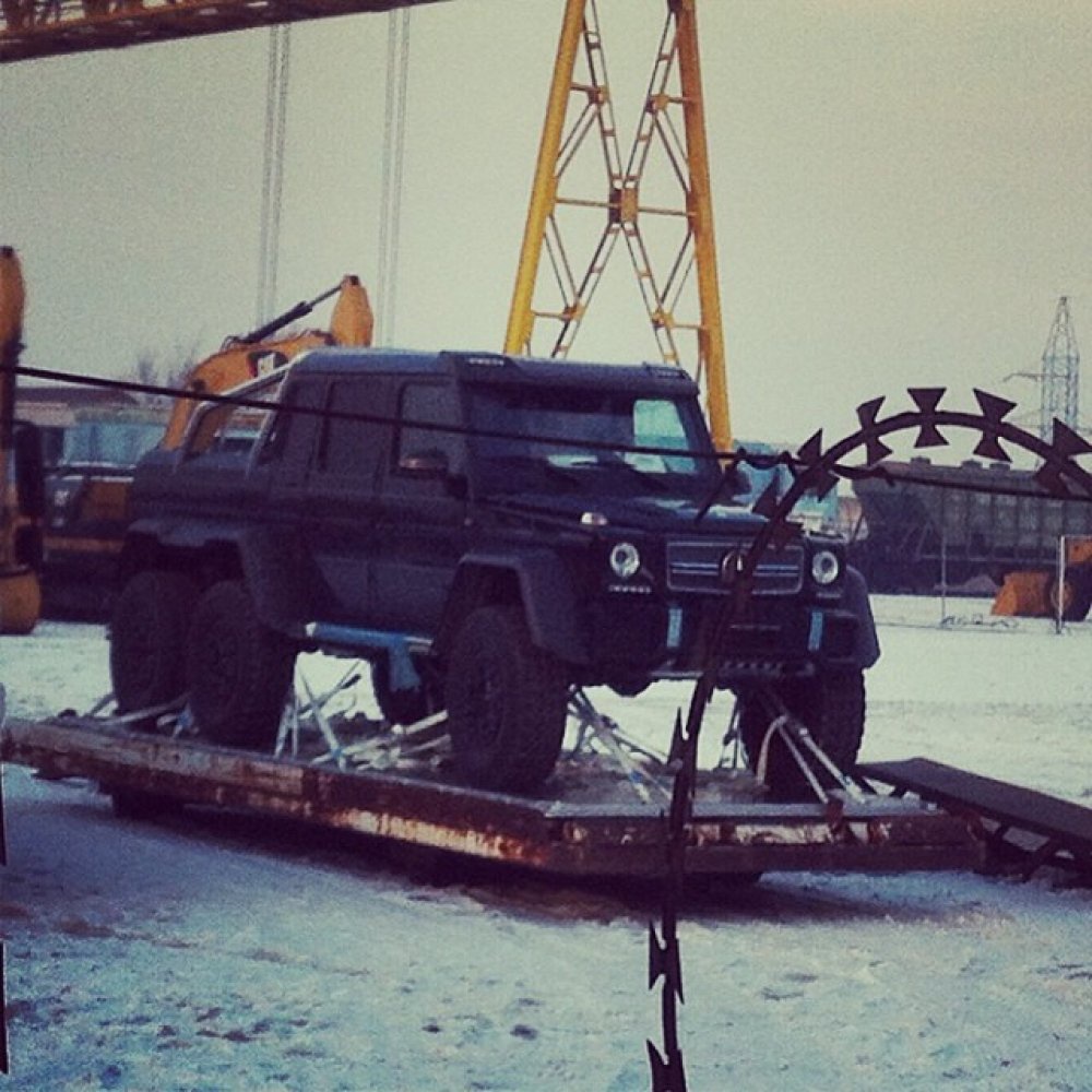 Mercedes-Benz G63 AMG 6x6 появился в Алматы: 16 января 2014 19:06 - новости  на Tengrinews.kz