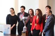 Награду чемпионата Changellenge Cup вручили студентам МАБ