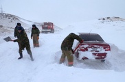Более 900 человек попали в снежный плен в Актюбинской области