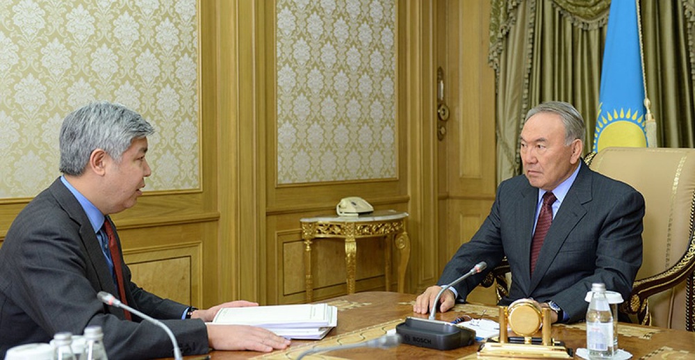 Нурлан Каппаров встретился с Нурсултаном Назарбаевым. Фото akorda.kz