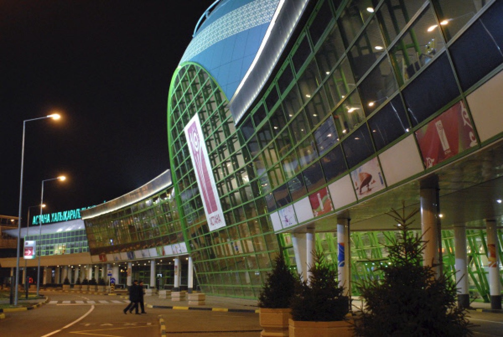 Аэропорт Астаны в 2013 году обслужил 2 млн 609,431 тыс. пассажиров. ©РИА Новости