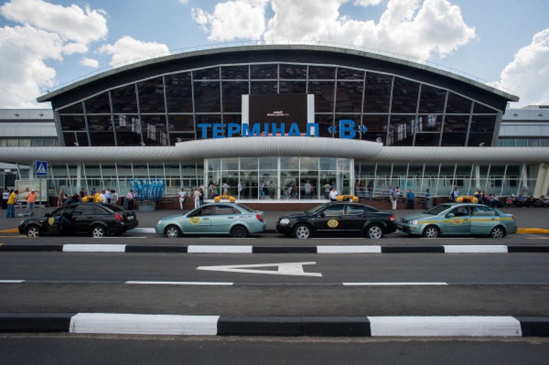 Терминал "B" международного украинского аэропорта "Борисполь". ©РИА Новости