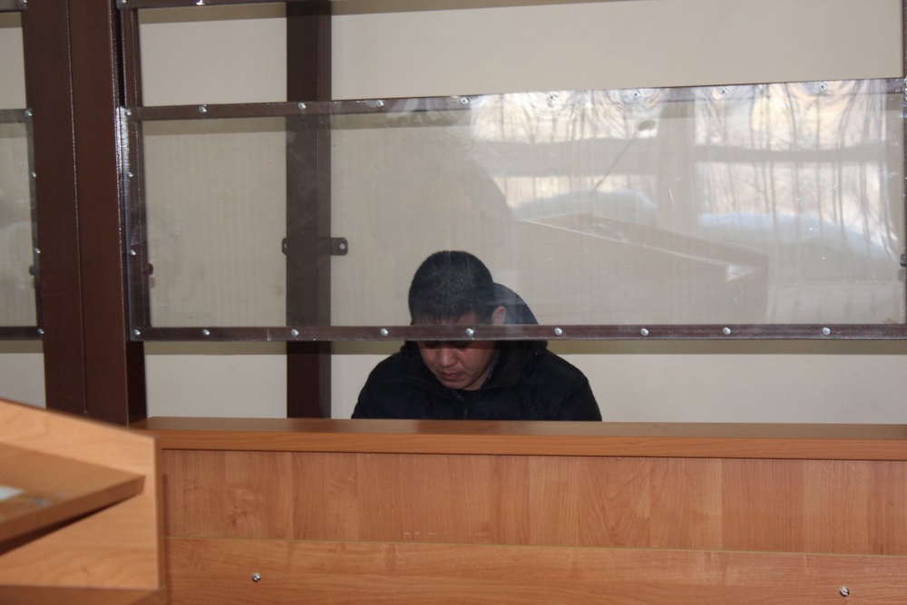 Cержант полиции Берик Тасыбаев обвиняется в совершении ДТП в Астане. Фото Tengrinews.kz