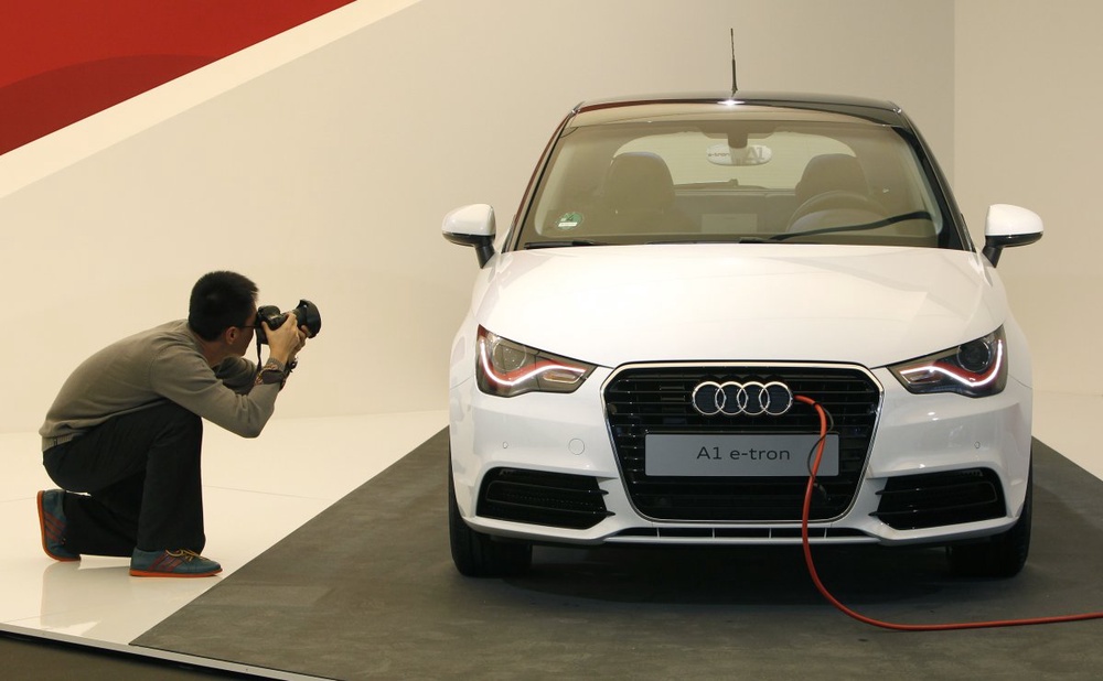 Audi A1 e-tron.  ©REUTERS