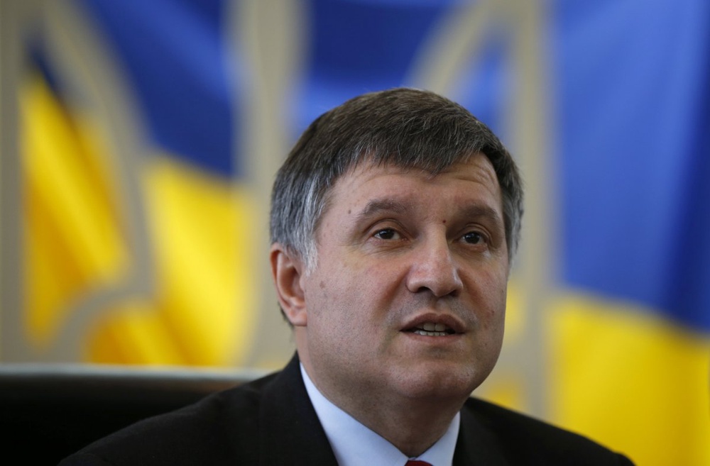 Исполняющий обязанности министра внутренних дел Украины Арсен Аваков. ©REUTERS