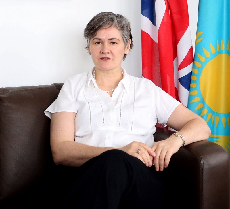 Посол Великобритании в Казахстане, доктор Кэролин Браун.