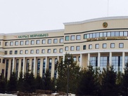 На здании МИД Казахстана  появилось поздравление с Наурызом с ошибкой