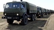 Захваченные по пути в Казахстан российские КамАЗы отдадут Нацгвардии Украины