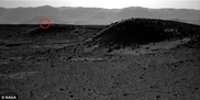 Марсоход Curiosity запечатлел таинственный яркий свет