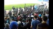 Болельщики устроили потасовку после матча "Тараз" - "Атырау"