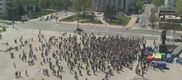 Митингующие захватили здание телецентра в Донецке