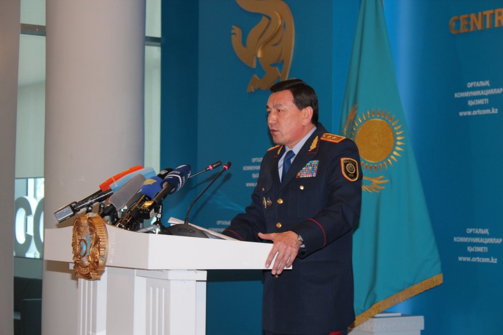 Министр внутренних дел Калмуханбет Касымов. Фото Ренат Ташкинбаев