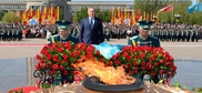 Президент Казахстана поздравил жителей страны с Днем победы