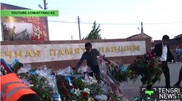 Цветы от Вечного огня в Атырау убрали 9 Мая для безопасности посетителей