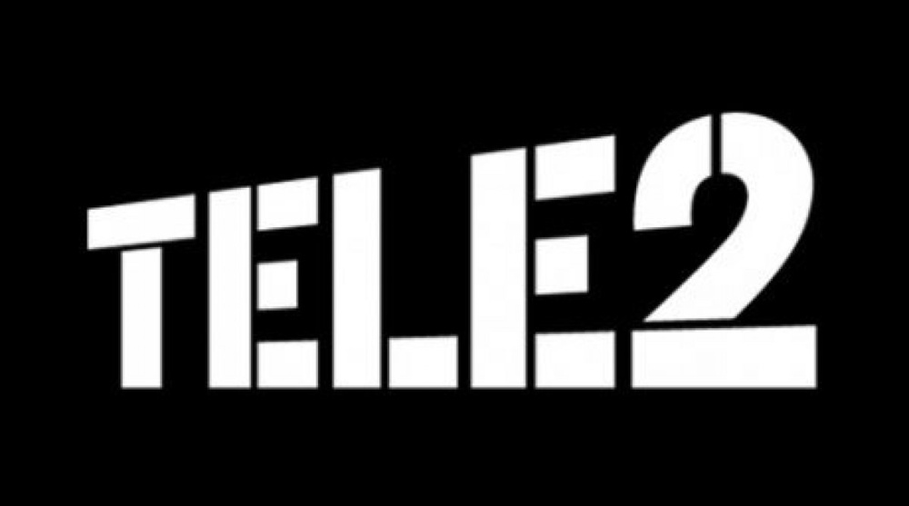 Логотип компании TELE2