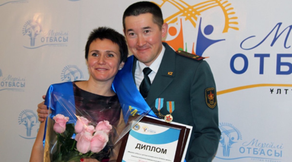 Максут и Ольга Жумаевы. Фото©Алишер Ахметов