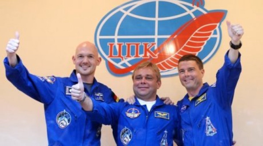 Александр Герст, Максим Сураев и Рид Вайзман (слева направо). Фото ©РИА Новости