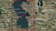 В Каспийском море произошло землетрясение магнитудой 4,6
