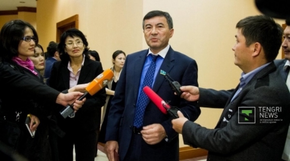Депутат мажилиса парламента Турсунбек Омурзаков. Фото ©Даниал Окасов