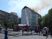 Пожар в Алматы: Горел пятиэтажный жилой дом