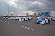 Полицейские Астаны пересели на Peugeot