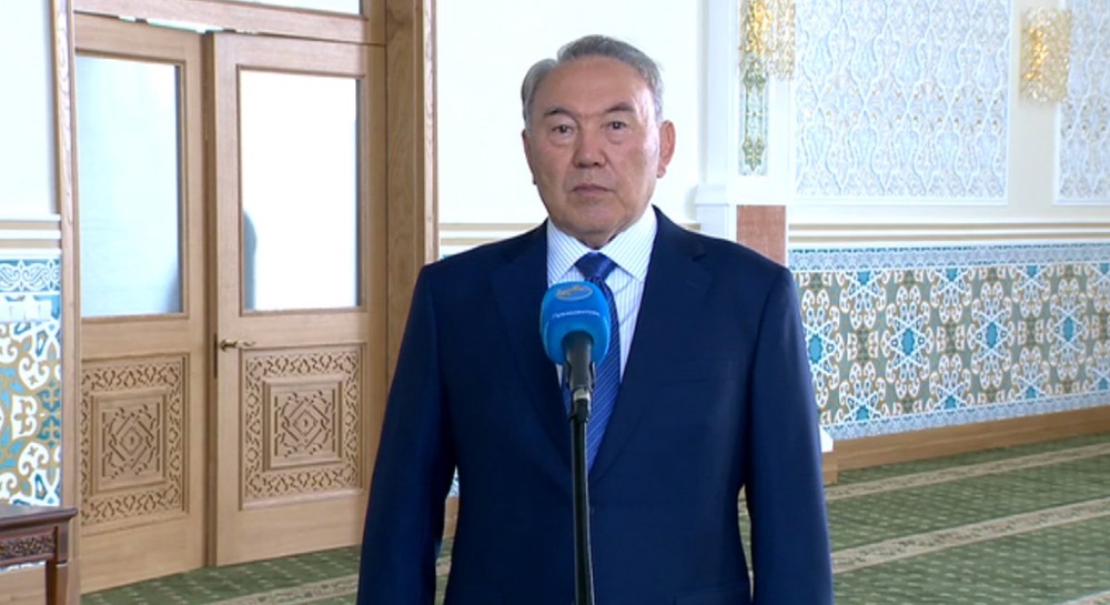 Нурсултан Назарбаев. Скриншот с видео