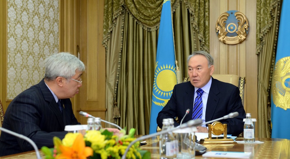 Нурсултан Назарбаев принял главу МИД РК. Фото с сайта akorda.kz
