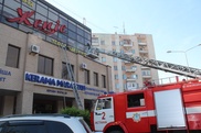 Пожар в Астане: Эвакуированы посетители бизнес-центра