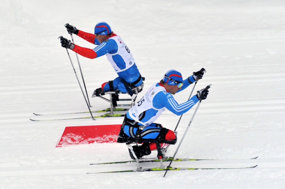 Спортсмены-паралимпийцы. ©РИА Новости