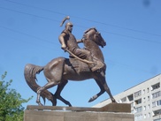 Памятник Баян батыру появился в Павлодаре