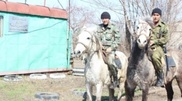 Конное патрулирование провели в горах Алматы из-за пожароопасности