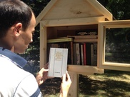 Книжные "скворечники" установили в парке Алматы