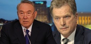 Назарбаев обсудил с президентом Финляндии ситуацию на Украине