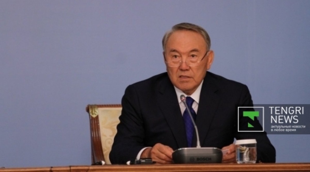Президент Казахстана Нурсултан Назарбаев. Фото Турар Казангапов©