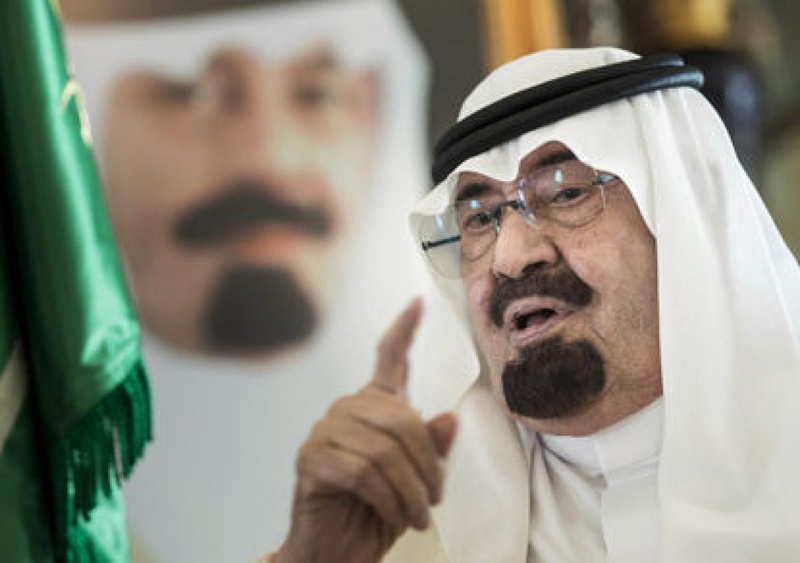 Король Саудовской Аравии  Абдалла бен Абдель Азиз Аль Сауд.
Фото с сайта 9tv.co.il