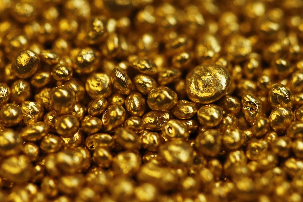 Золото в гранулах. ©REUTERS