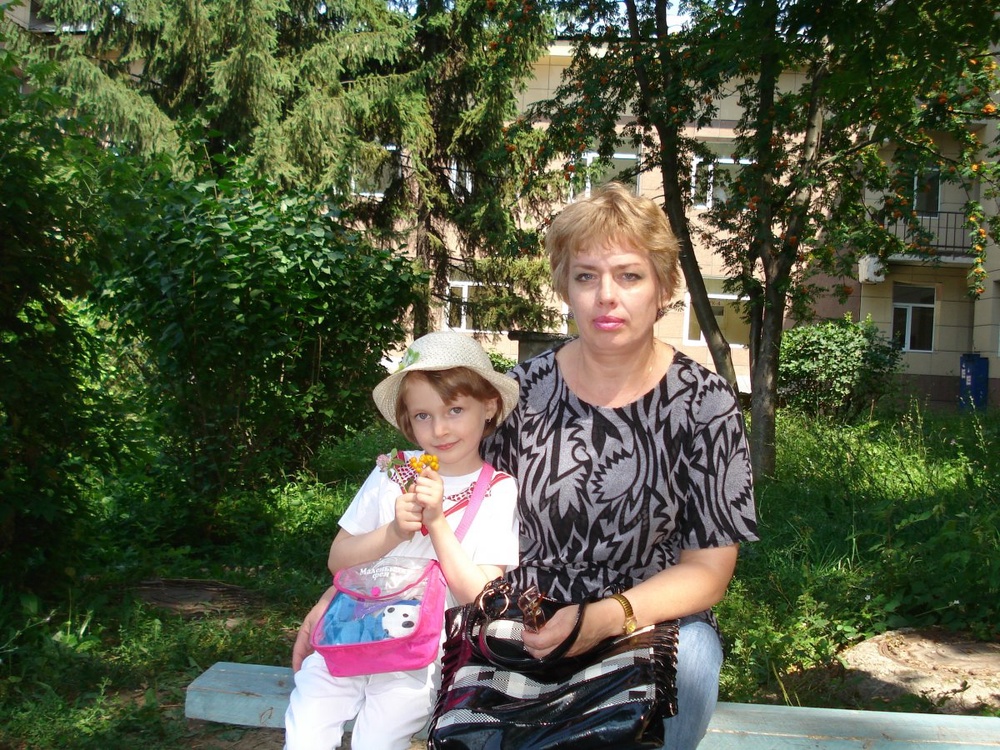 Лилия Сметанина с мамой. Фото из семейного архива