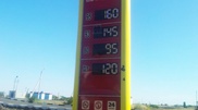 Цену на бензин в 145 тенге установила заправка в ЗКО