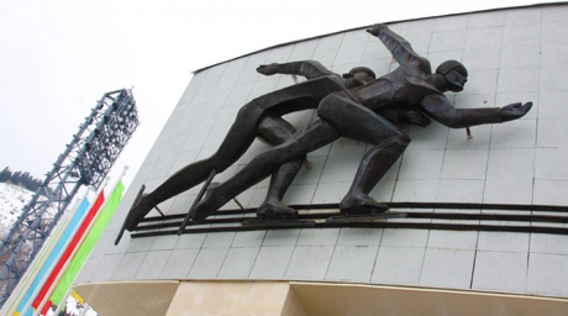 Высокогорный спорткомплекс "Медео". ©Ярослав Радловский