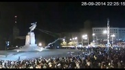 Памятник Ленину снесли в Харькове