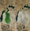 NASA показало спутниковый снимок Аральского моря
