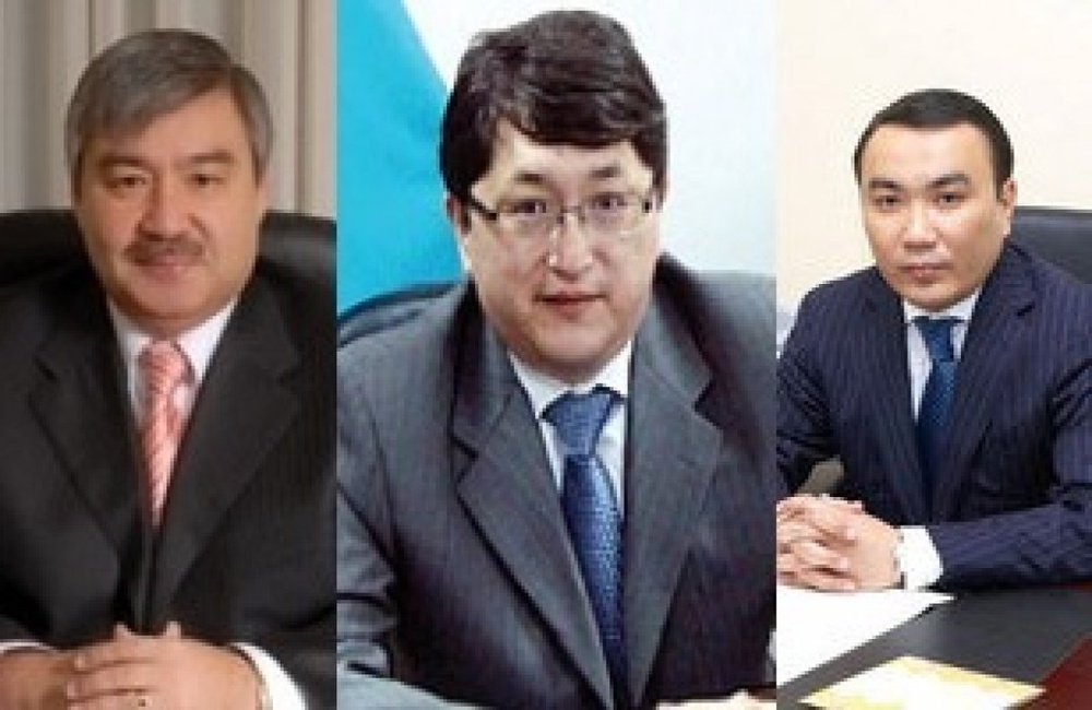 Булат Сарсенбаев, Азамат Бердыбай, Аскар Шокыбаев. © tengrinews.kz