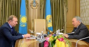 Ситуация на Украине обсуждалась на встрече Назарбаева и Кучмы