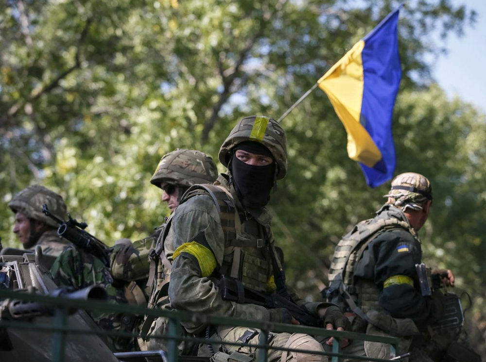 Украинские военнослужащие. © TCH.ua.
