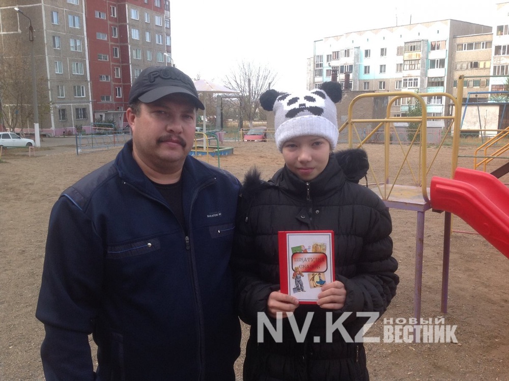 Анастасия Гражданова с отцом.  © nv.kz