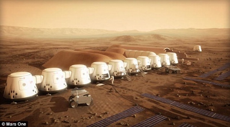 Проект марсианской колонии. © Mars One